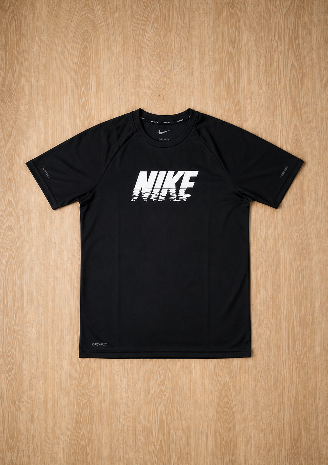 T-shirt Dri-FIT Homme Noir – Protection UV UPF 40+